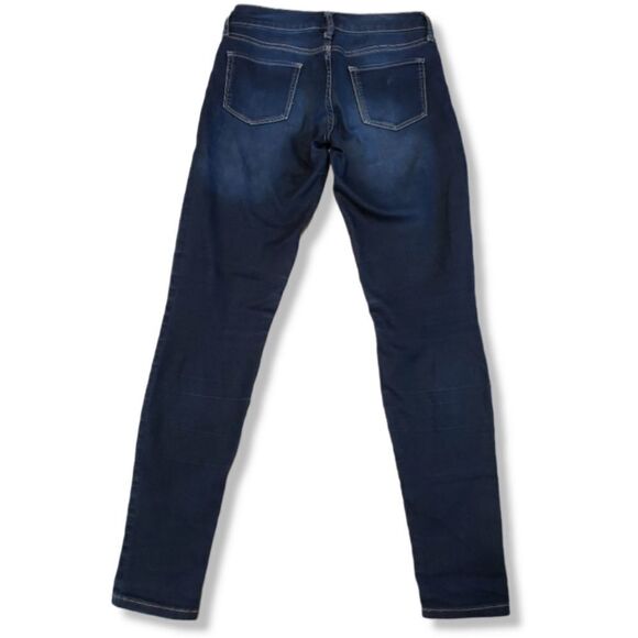 Decree Jeans Size 1 Women's Skinny Jeans Stretch Blue Denim Pants Low Rise Jeans - Picture 2 of 7